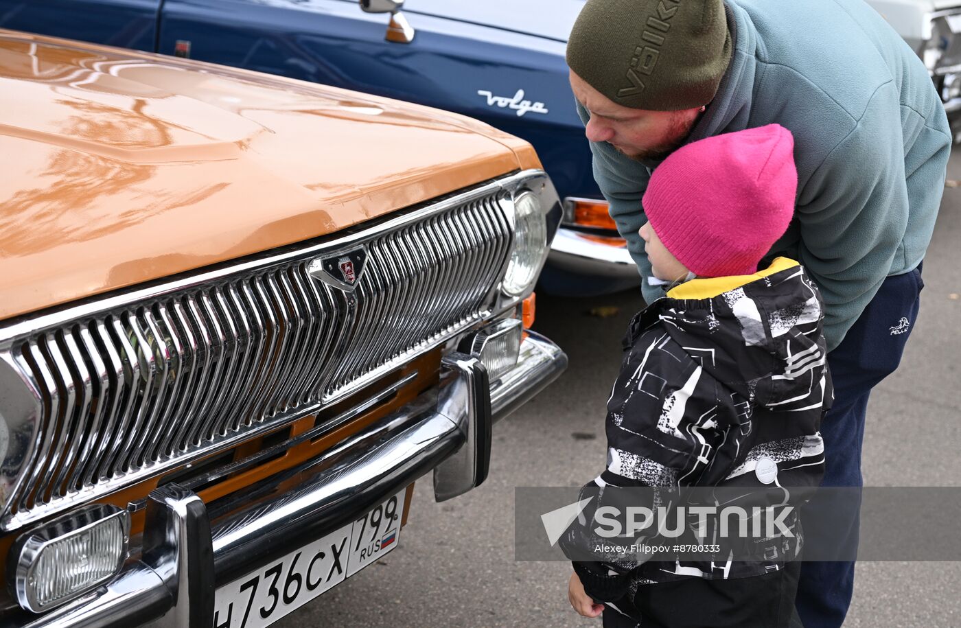 Russia Retro Cars Exhibition
