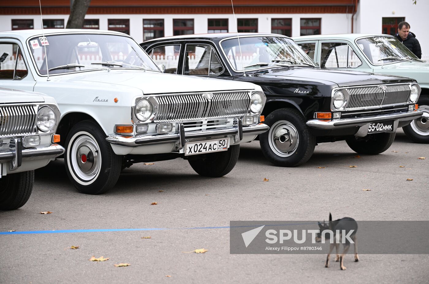 Russia Retro Cars Exhibition