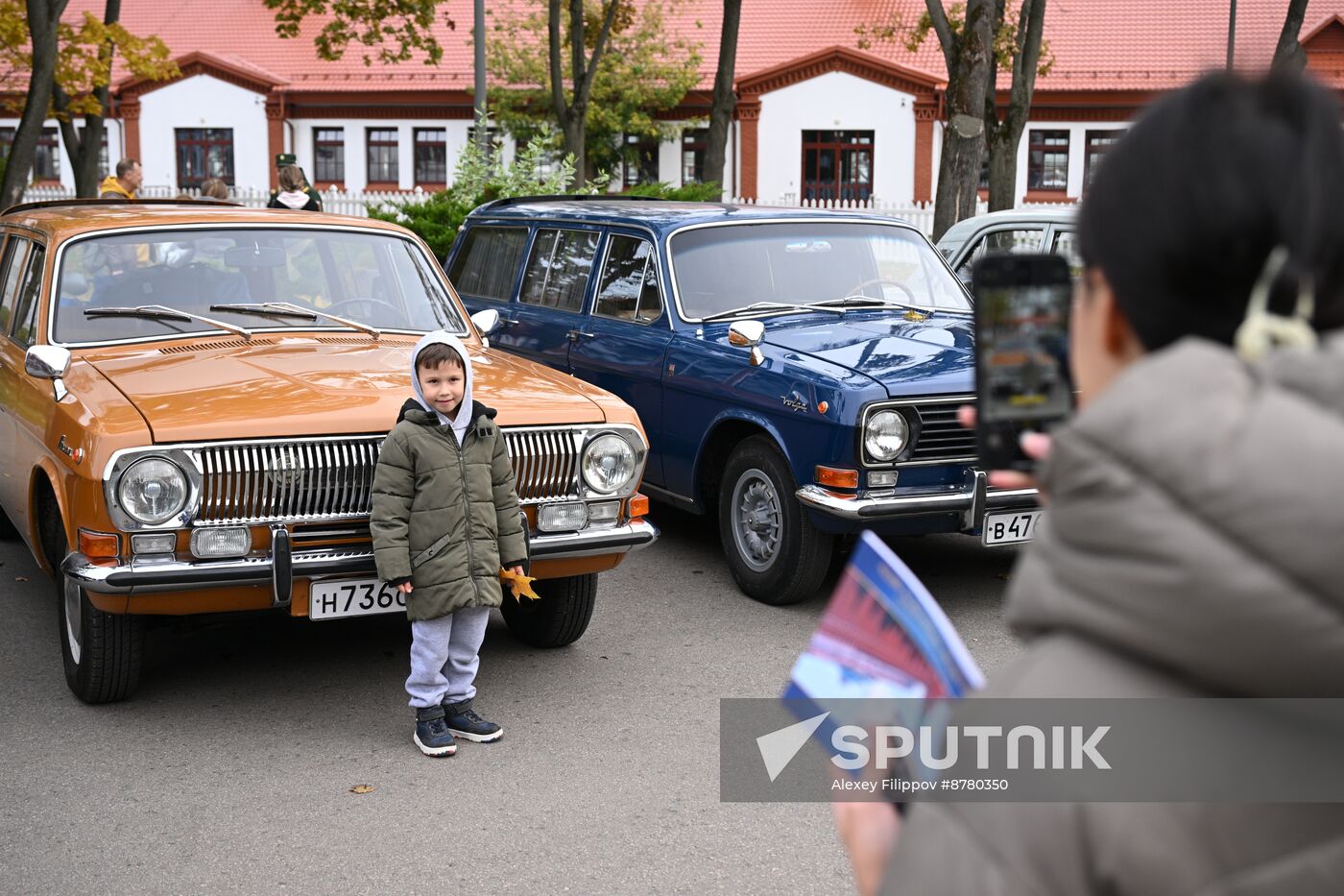 Russia Retro Cars Exhibition
