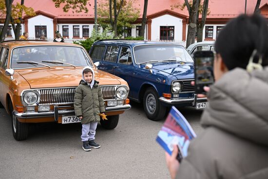 Russia Retro Cars Exhibition