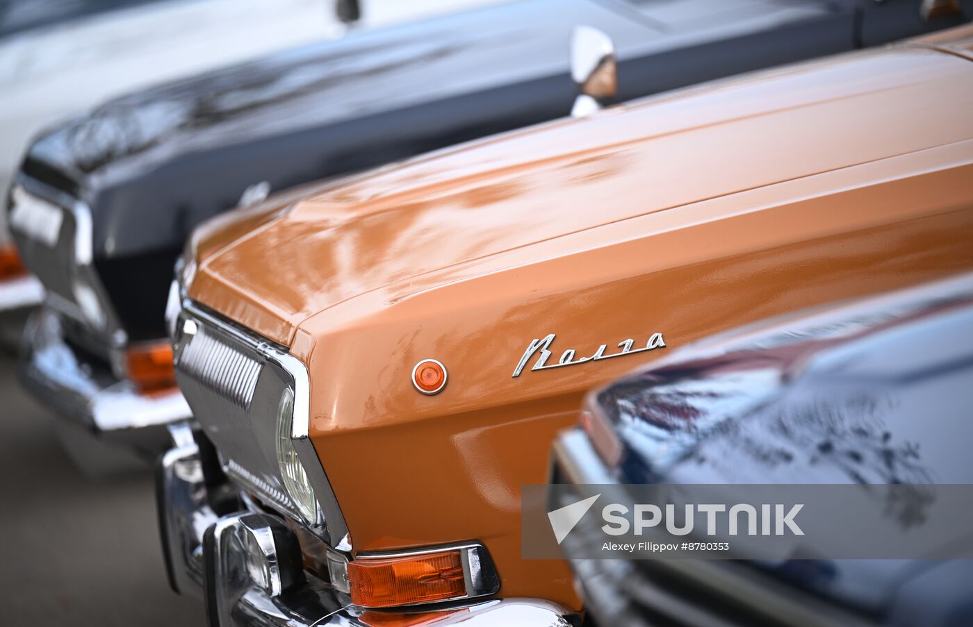 Russia Retro Cars Exhibition