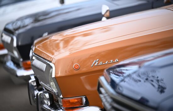 Russia Retro Cars Exhibition