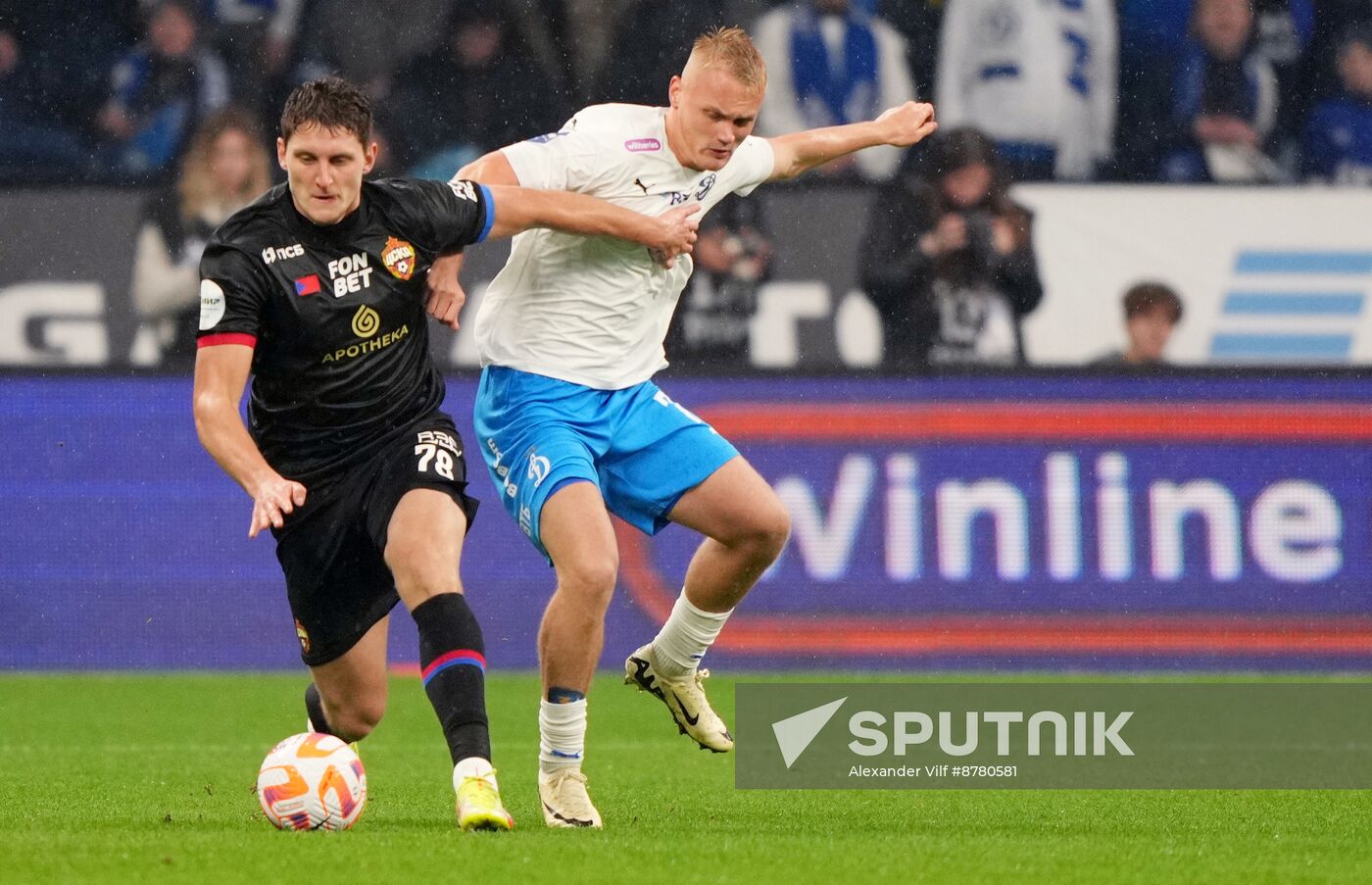 Russia Soccer Premier-League Dynamo - CSKA