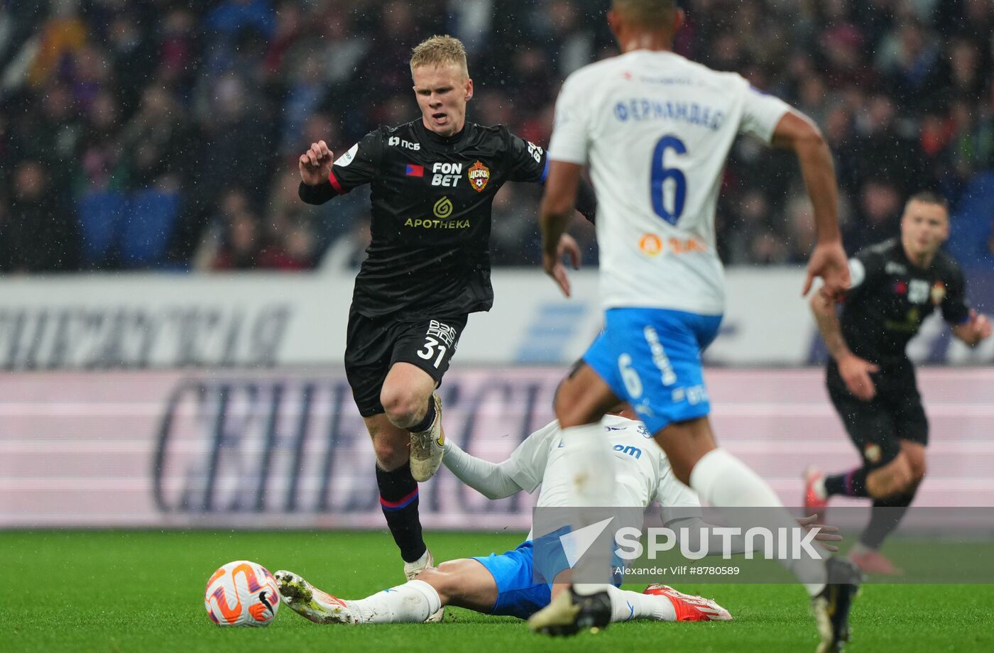 Russia Soccer Premier-League Dynamo - CSKA