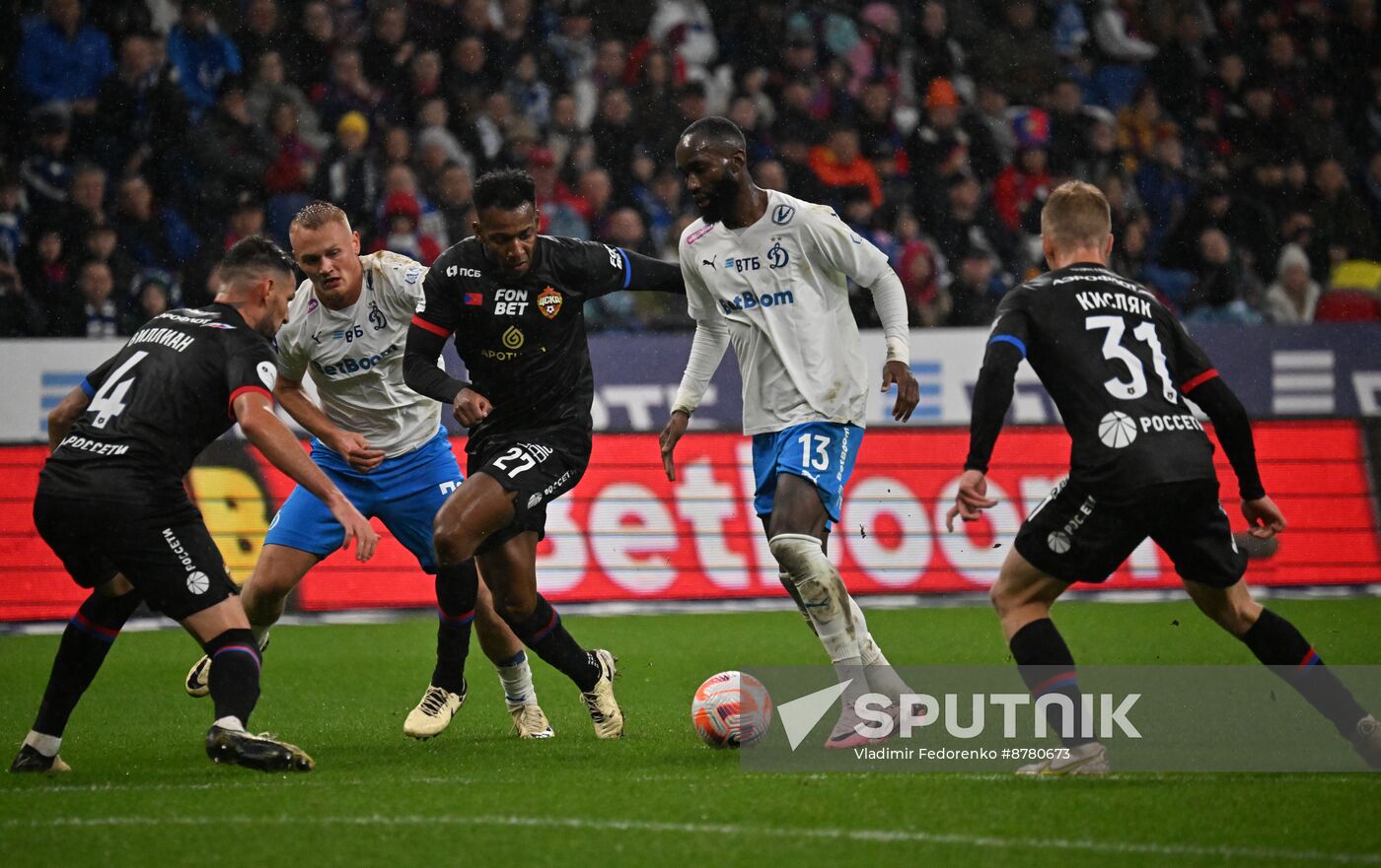 Russia Soccer Premier-League Dynamo - CSKA