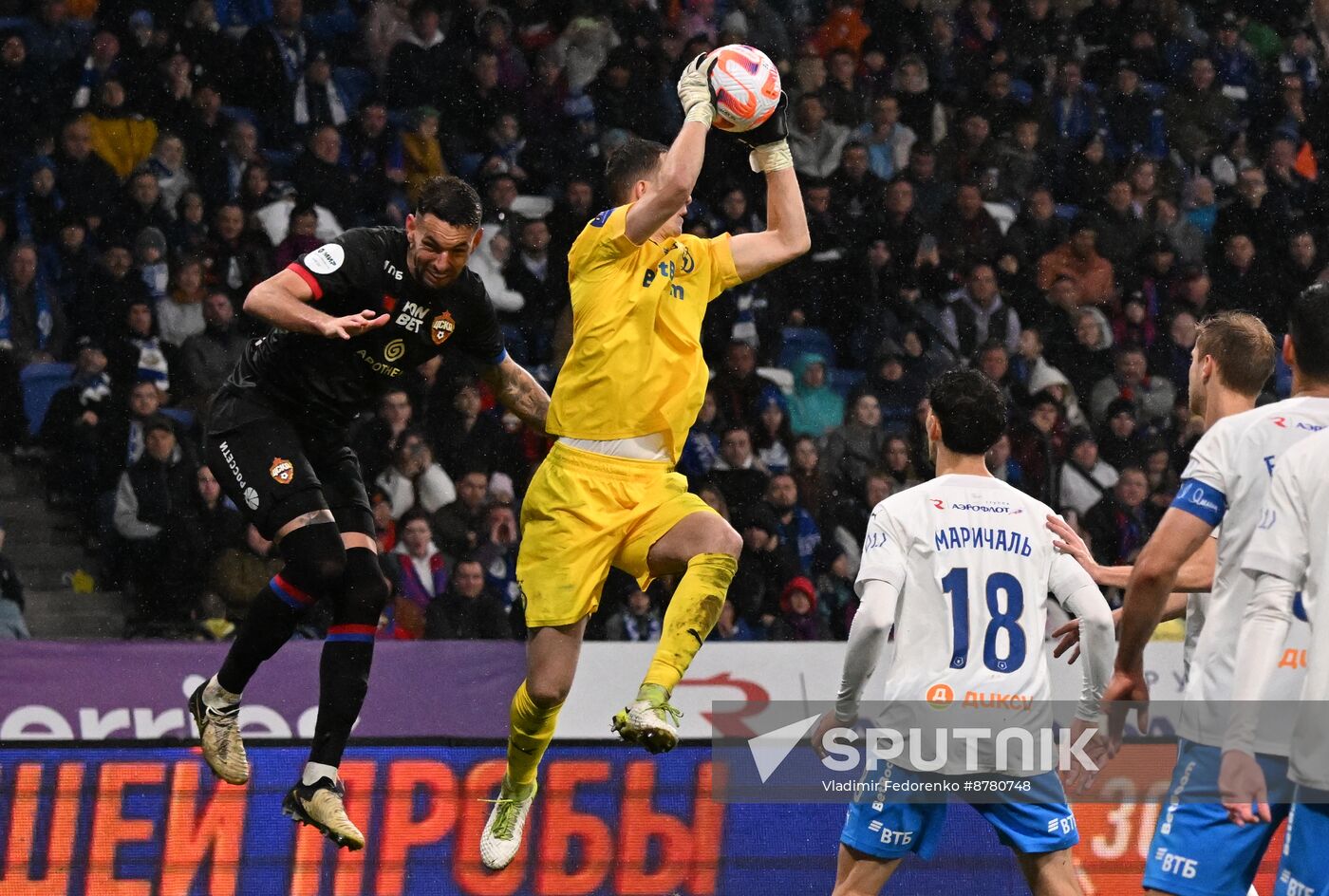 Russia Soccer Premier-League Dynamo - CSKA