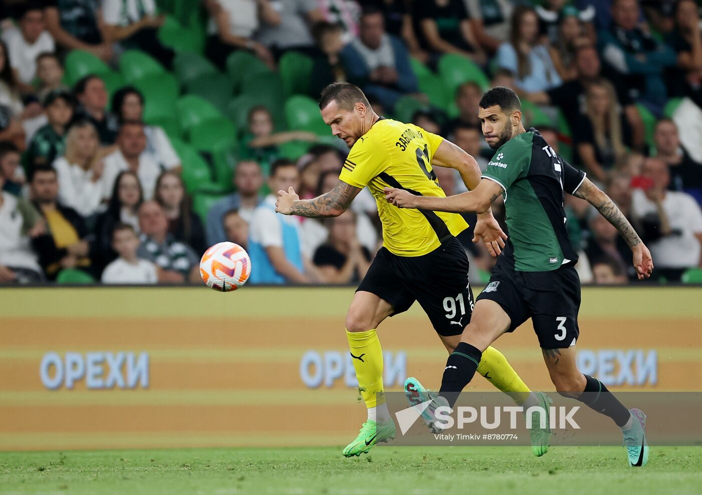 Russia Soccer Premier-League Krasnodar - Khimki