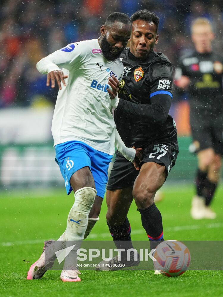 Russia Soccer Premier-League Dynamo - CSKA