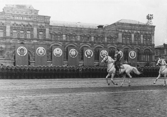 Victory Parade on Moscow's Red Square