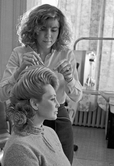Barber - hairdresser Marina Nemtsova