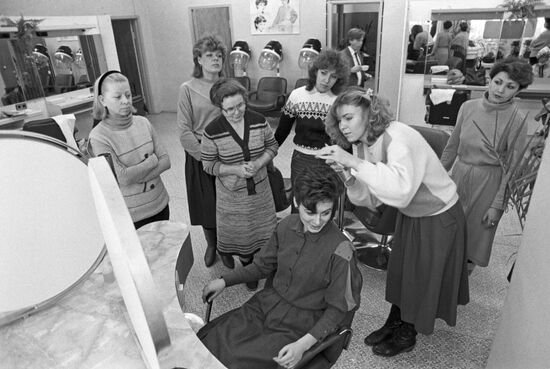 Barber - hairdresser Marina Nemtsova