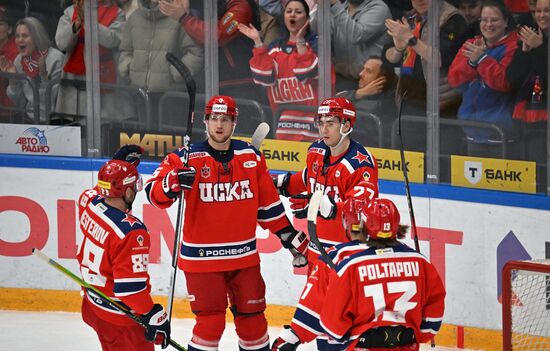 Russia Ice Hockey Kontinental League CSKA - Salavat Yulaev