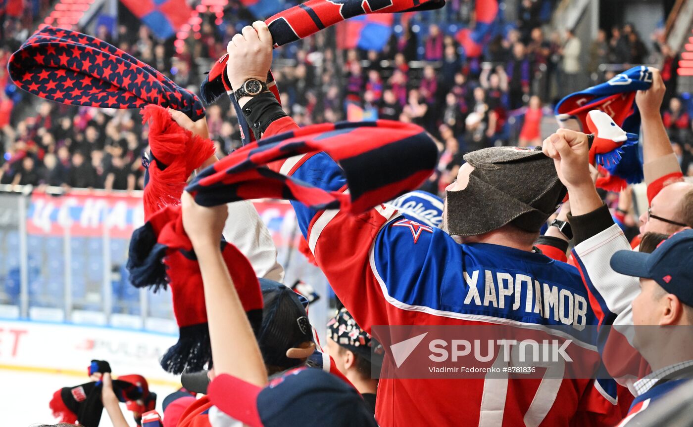 Russia Ice Hockey Kontinental League CSKA - Salavat Yulaev