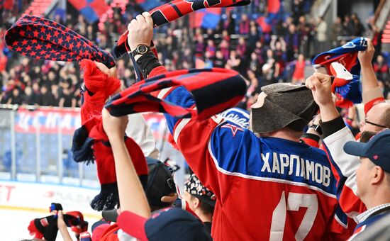 Russia Ice Hockey Kontinental League CSKA - Salavat Yulaev