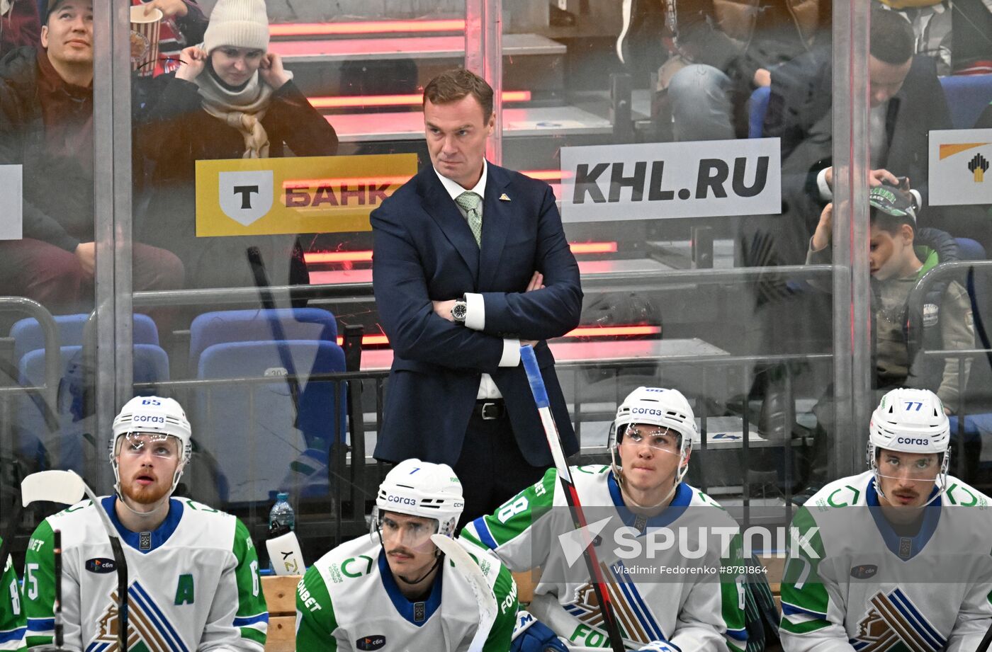 Russia Ice Hockey Kontinental League CSKA - Salavat Yulaev