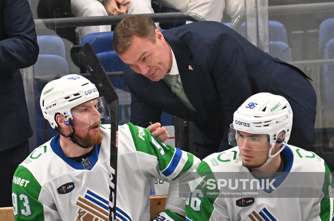 Russia Ice Hockey Kontinental League CSKA - Salavat Yulaev