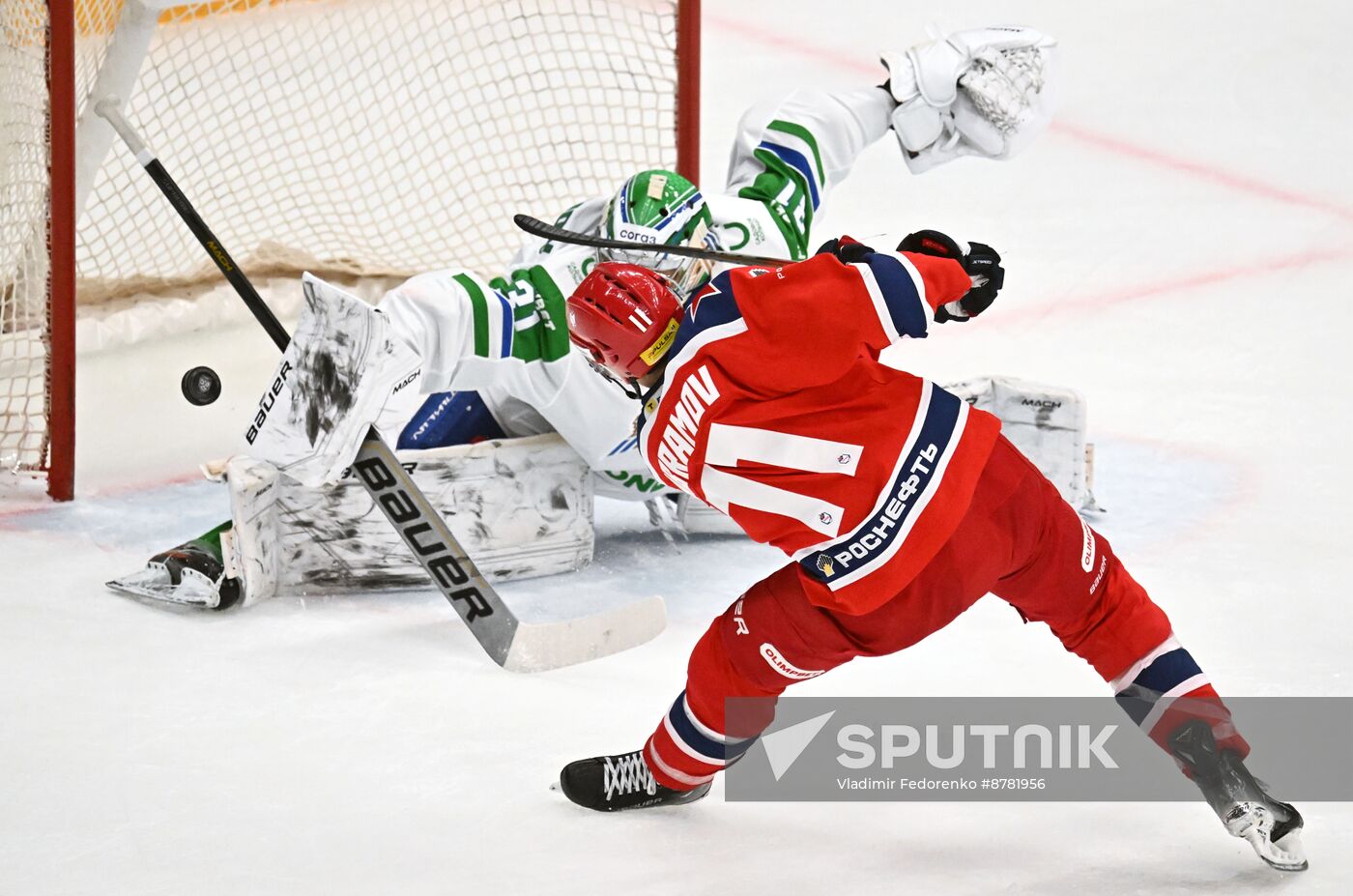 Russia Ice Hockey Kontinental League CSKA - Salavat Yulaev