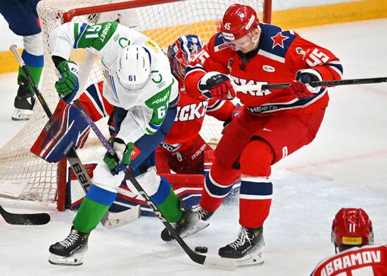 Russia Ice Hockey Kontinental League CSKA - Salavat Yulaev