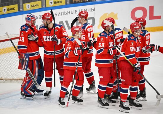 Russia Ice Hockey Kontinental League CSKA - Salavat Yulaev