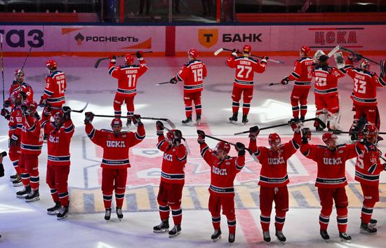 Russia Ice Hockey Kontinental League CSKA - Salavat Yulaev