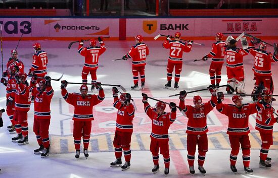 Russia Ice Hockey Kontinental League CSKA - Salavat Yulaev