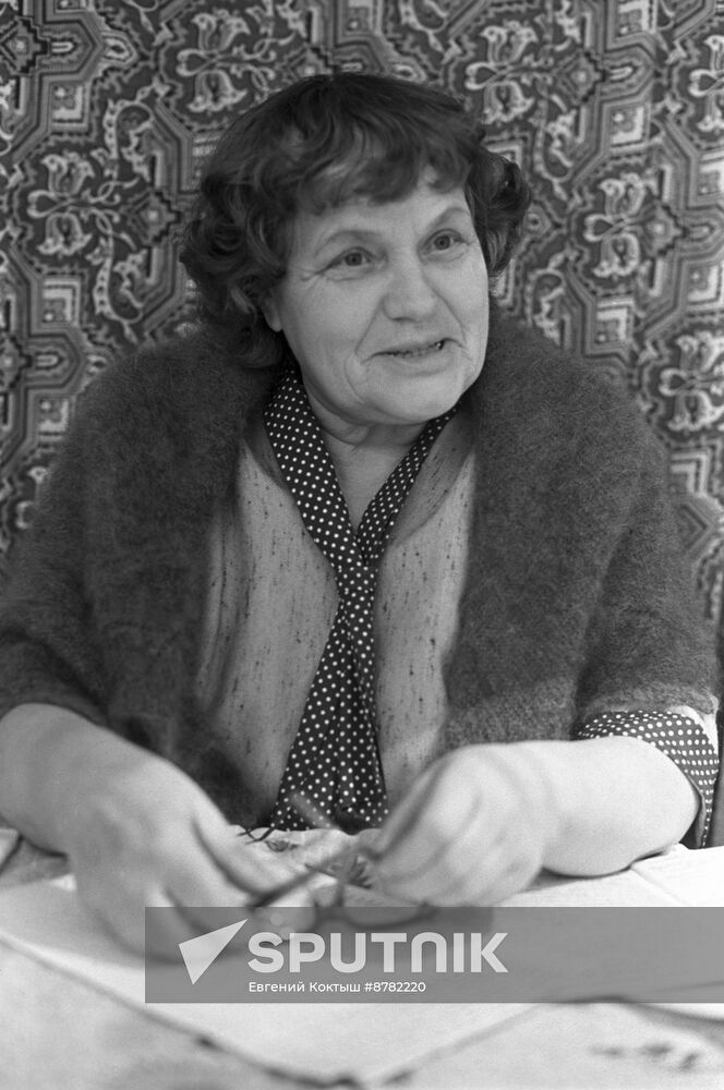 Great Patriotic War veteran Alexandra Chervyakova