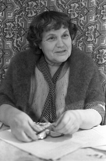 Great Patriotic War veteran Alexandra Chervyakova