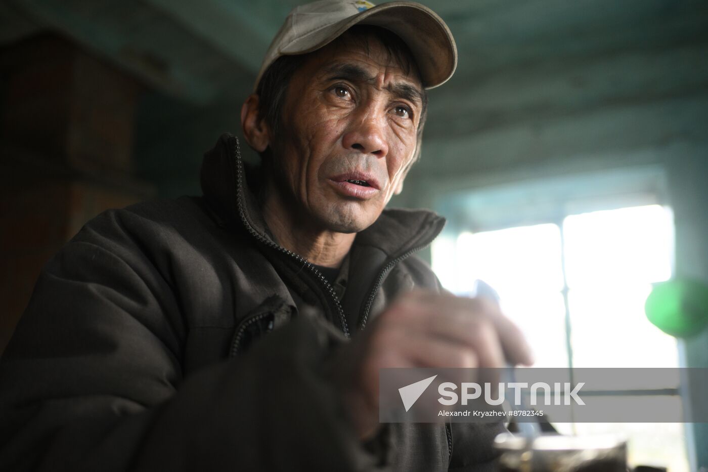 Russia Siberia Herding Camp