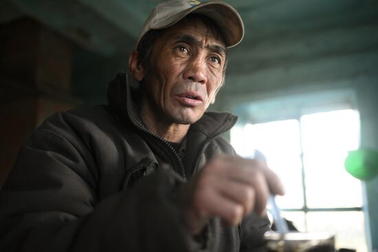 Russia Siberia Herding Camp