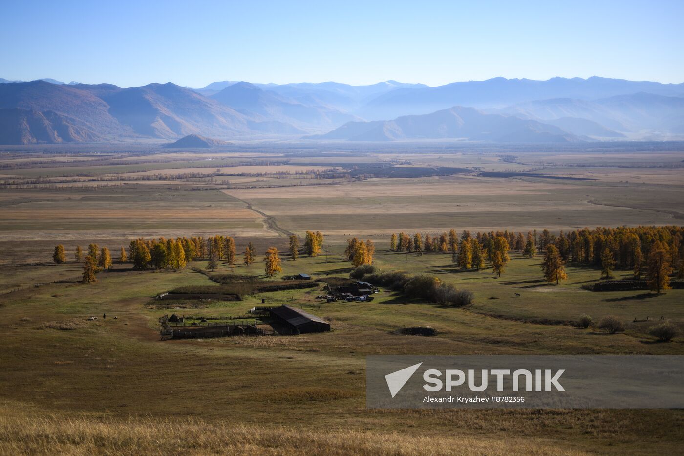 Russia Siberia Herding Camp