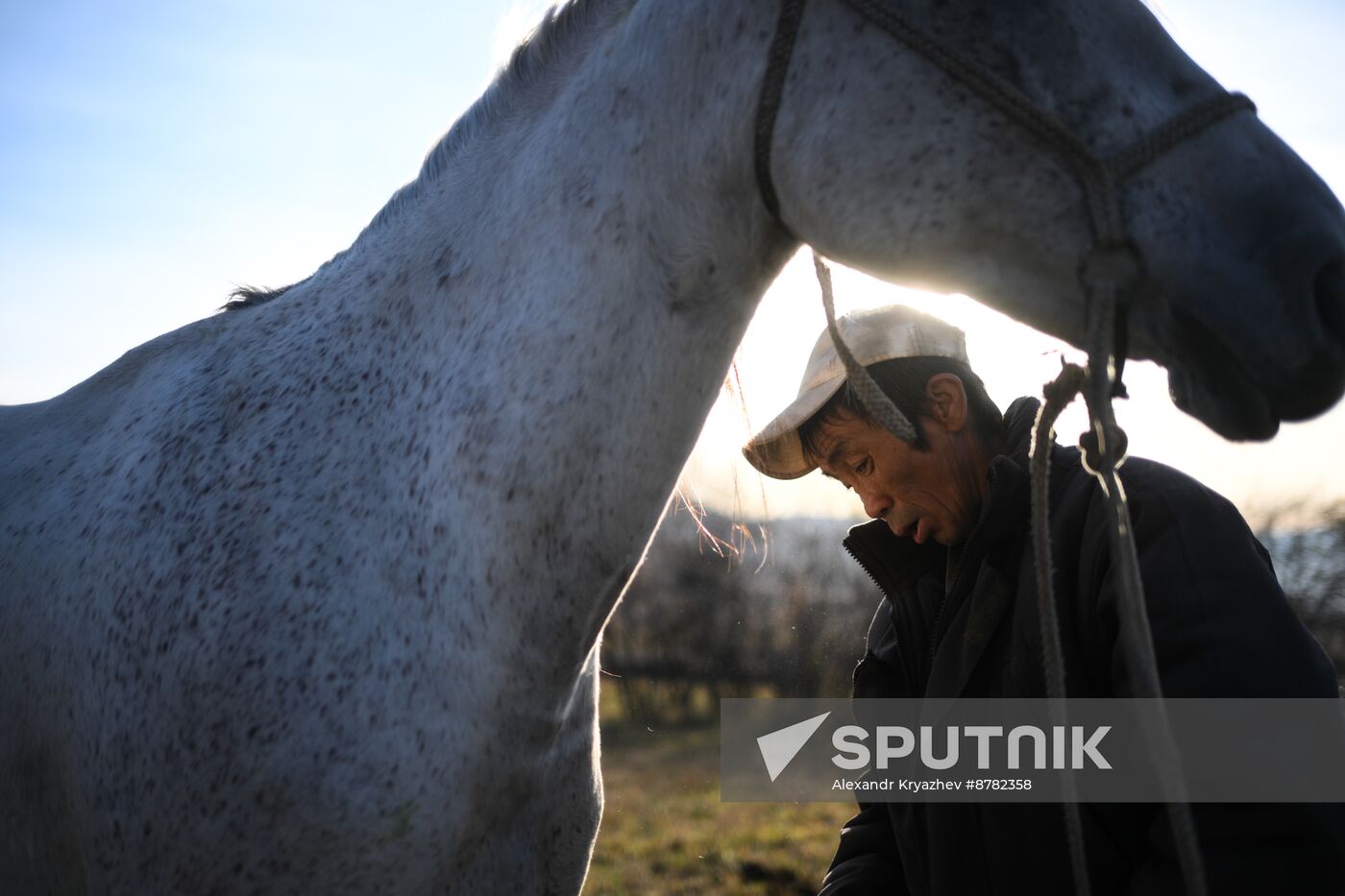 Russia Siberia Herding Camp