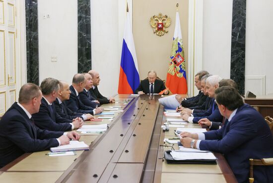 Russia Putin Security Council