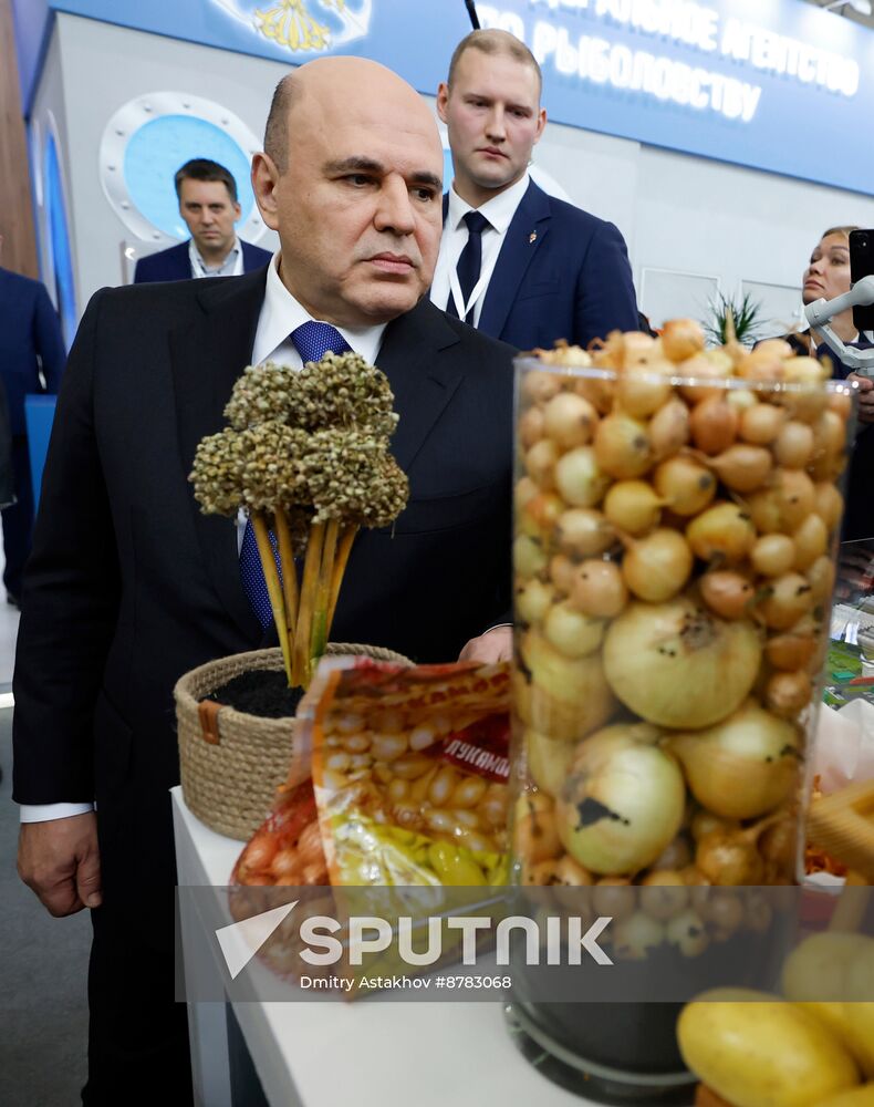 Russia Mishustin Agricultural Exhibition