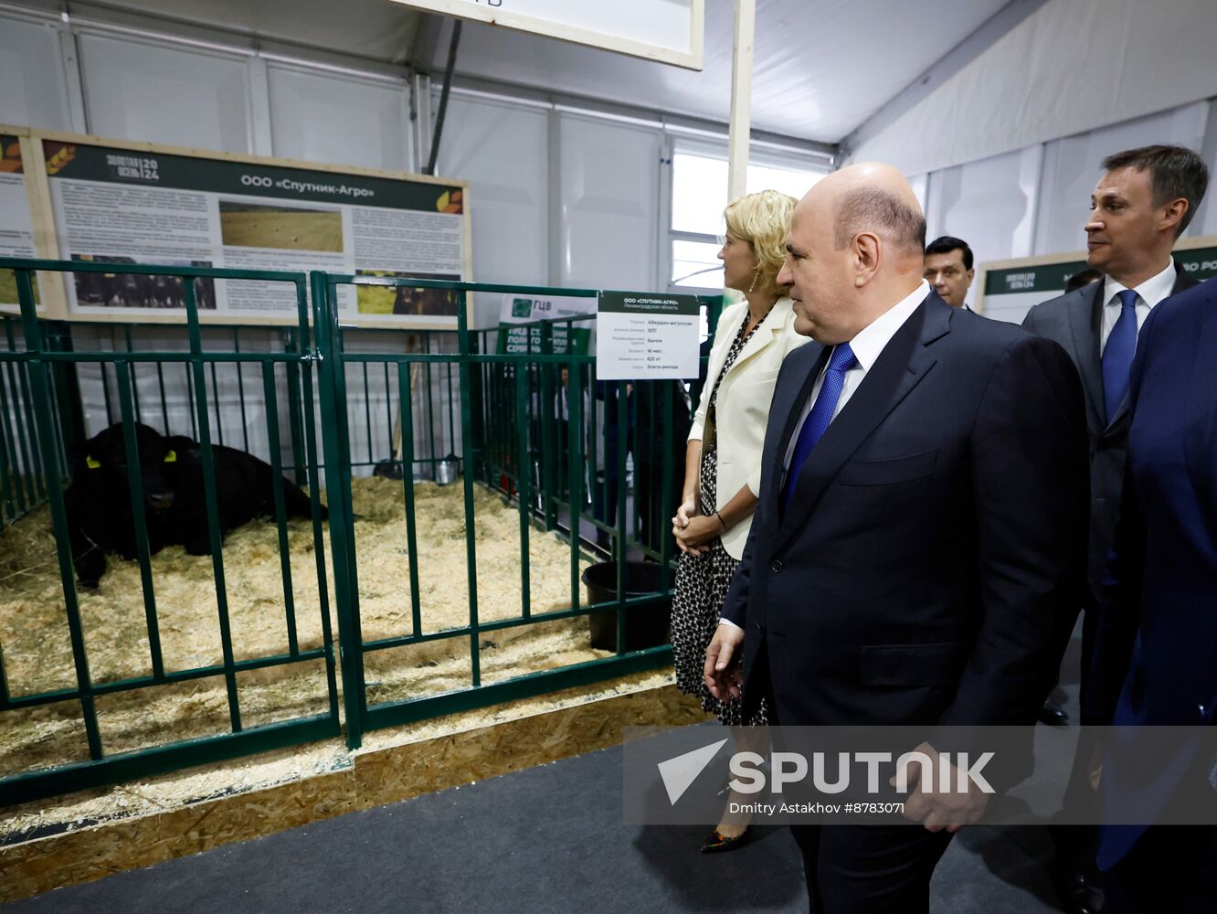 Russia Mishustin Agricultural Exhibition