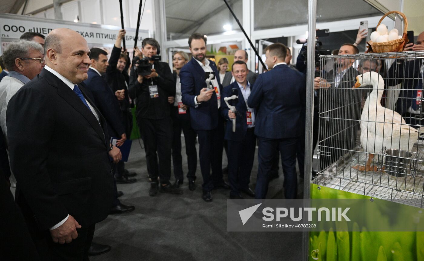 Russia Mishustin Agricultural Exhibition
