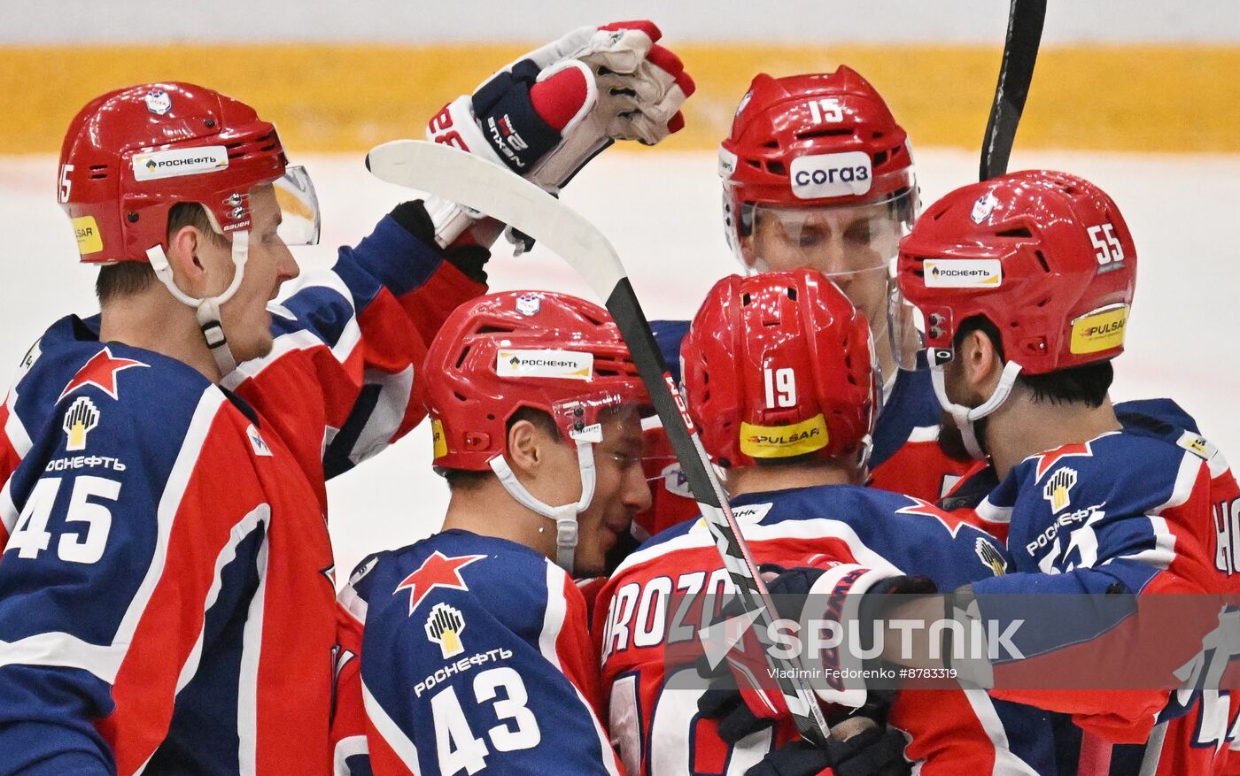 Russia Ice Hockey Kontinental League CSKA - Avtomobilist