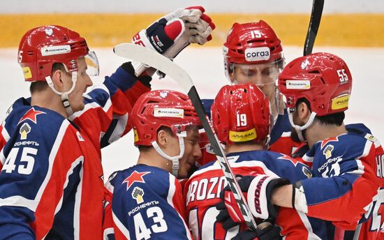 Russia Ice Hockey Kontinental League CSKA - Avtomobilist