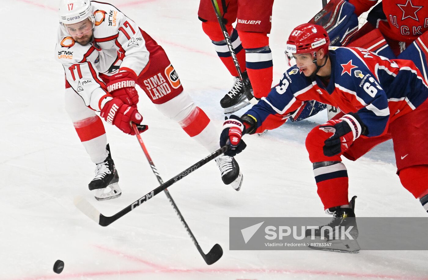 Russia Ice Hockey Kontinental League CSKA - Avtomobilist