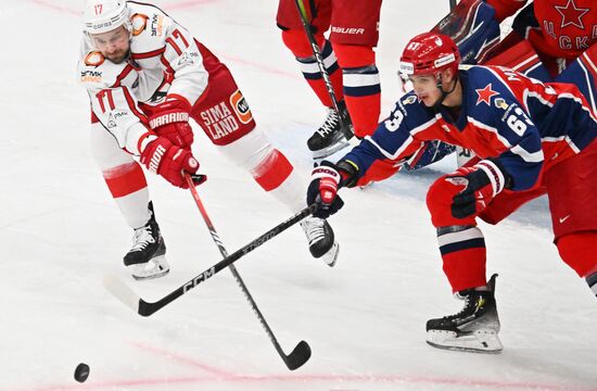 Russia Ice Hockey Kontinental League CSKA - Avtomobilist