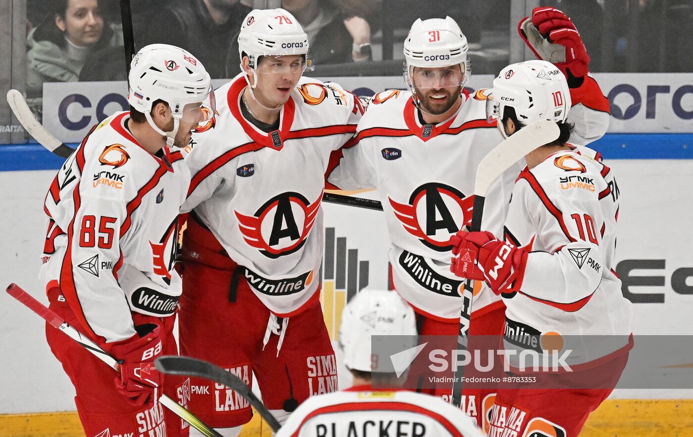 Russia Ice Hockey Kontinental League CSKA - Avtomobilist