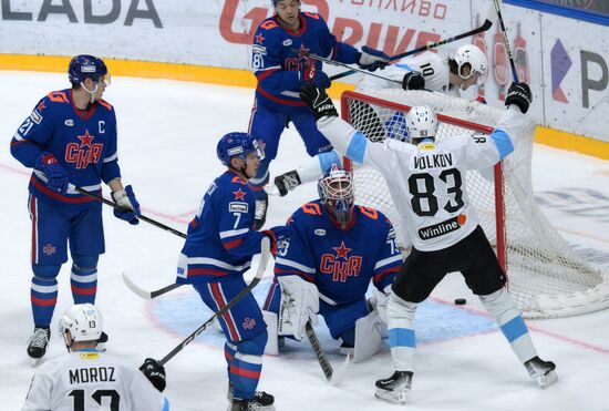 Russia Ice Hockey Kontinental League SKA - Dinamo Mn