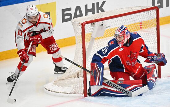 Russia Ice Hockey Kontinental League CSKA - Avtomobilist