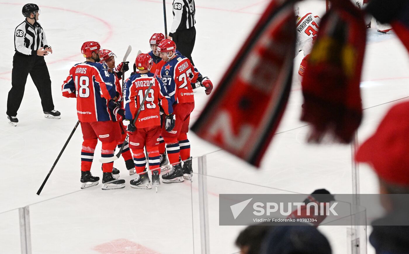 Russia Ice Hockey Kontinental League CSKA - Avtomobilist