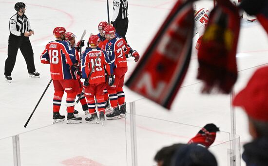 Russia Ice Hockey Kontinental League CSKA - Avtomobilist