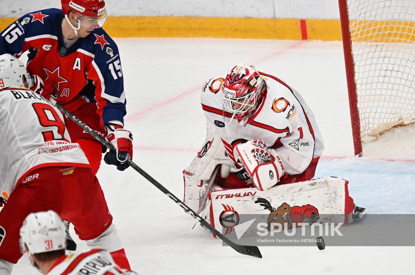 Russia Ice Hockey Kontinental League CSKA - Avtomobilist