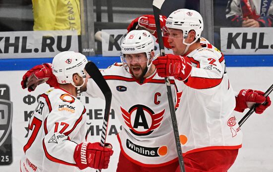 Russia Ice Hockey Kontinental League CSKA - Avtomobilist