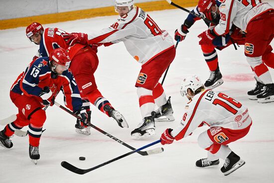 Russia Ice Hockey Kontinental League CSKA - Avtomobilist