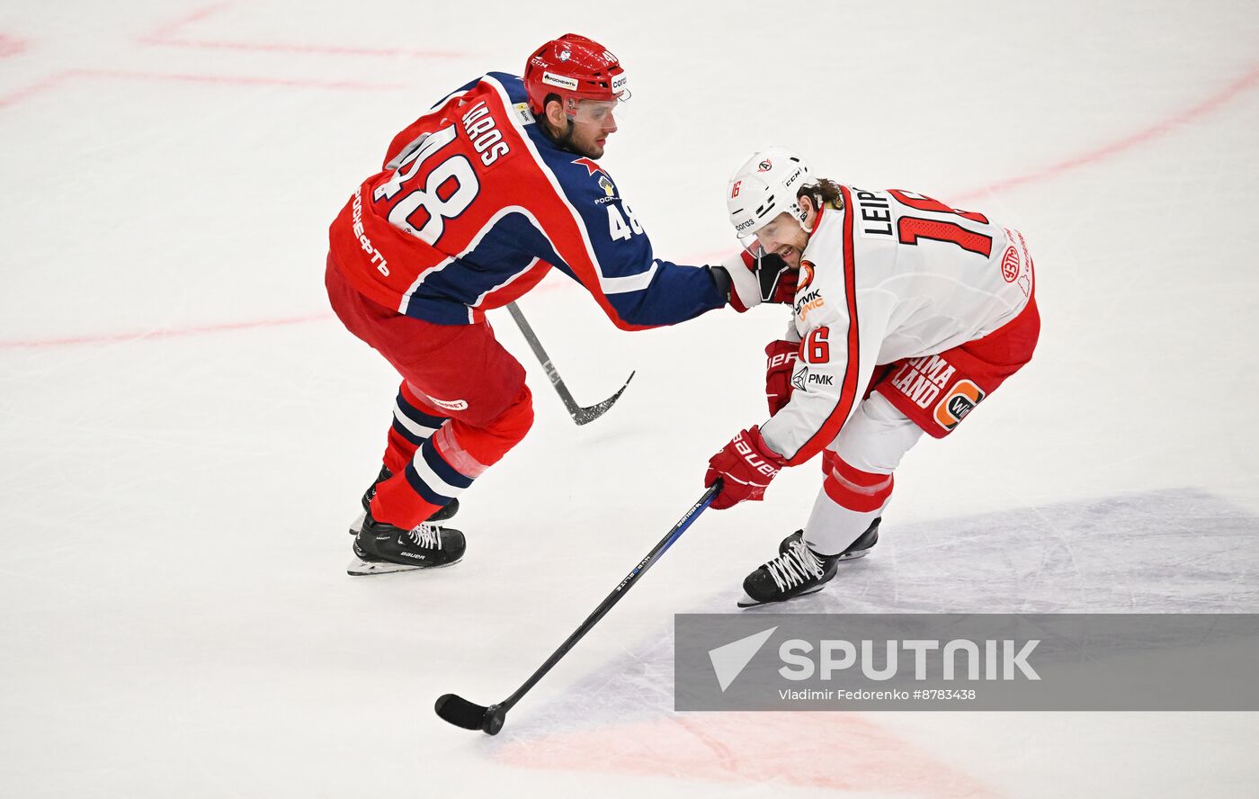 Russia Ice Hockey Kontinental League CSKA - Avtomobilist