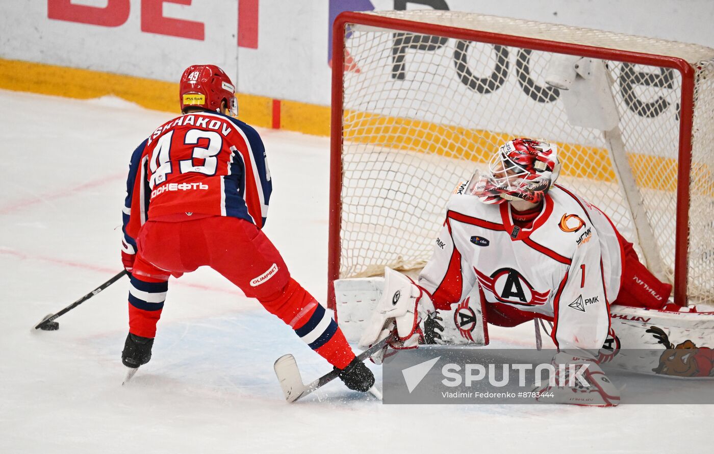 Russia Ice Hockey Kontinental League CSKA - Avtomobilist