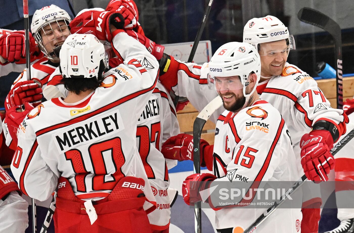 Russia Ice Hockey Kontinental League CSKA - Avtomobilist